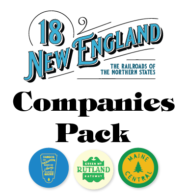April Preorder! 18NewEngland 2 Board and Companies Pack (International)