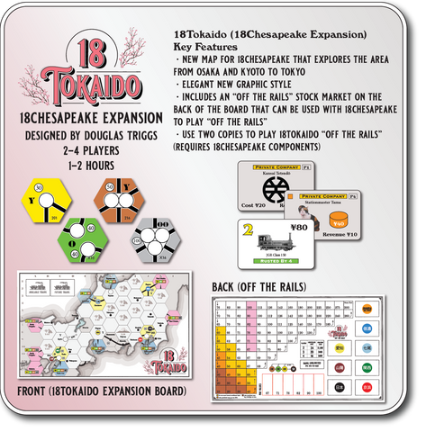 INTERNATIONAL Wave 6 Preorder - 18Tokaido (18Chesapeake Expansion)