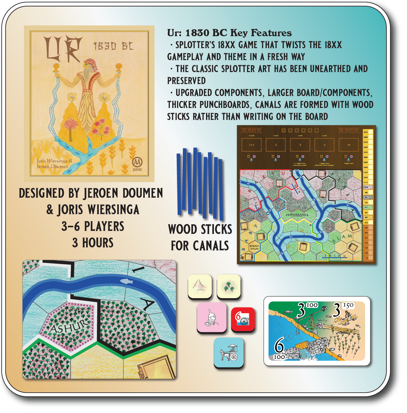 INTERNATIONAL Wave 6 Preorder - Ur: 1830 BC – All-Aboard Games